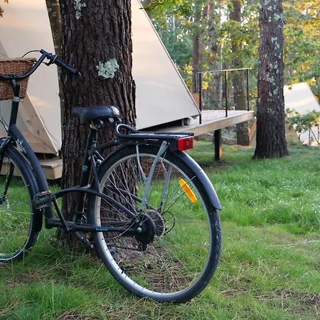 Luxury tent Amaraxe Ecoglamping Minortos