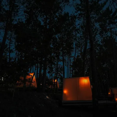 Luksusowy namiot Amaraxe Ecoglamping Minortos
